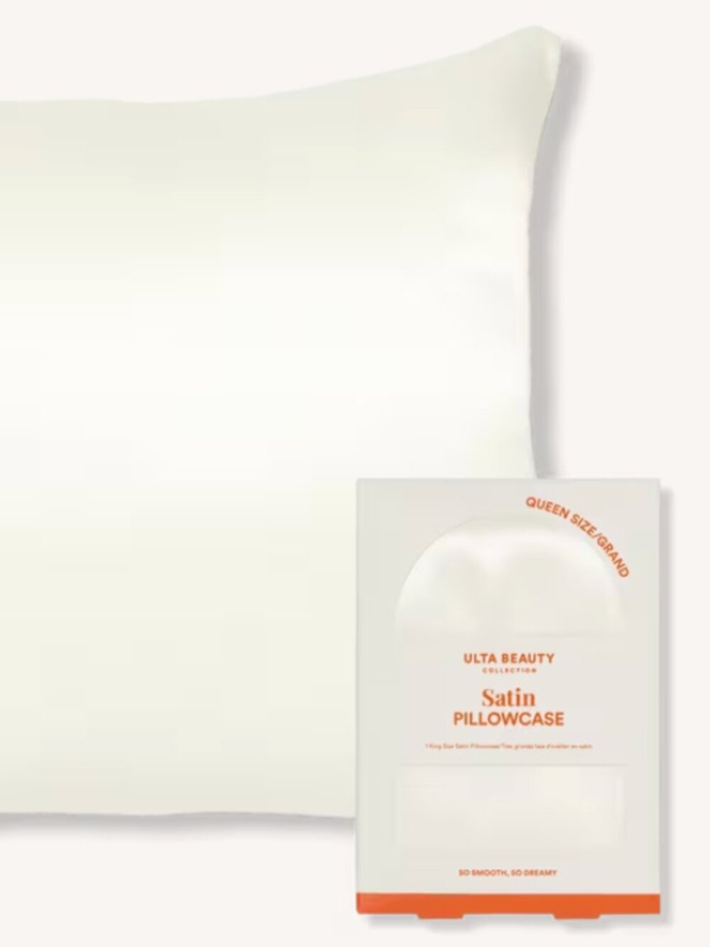 NWT Ulta Beauty Queen Satin Pillowcases x2